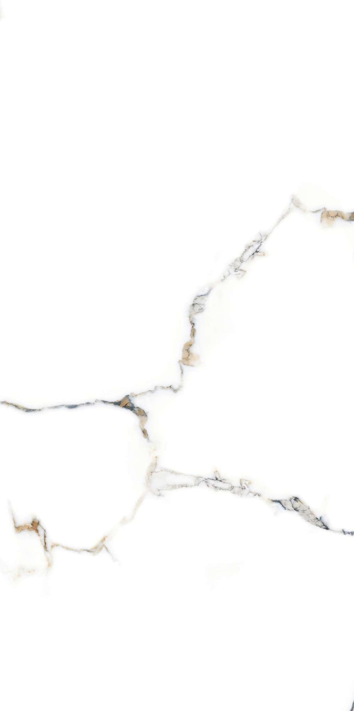 CALACATTA VENICE GLOSSY PORCELAIN WALL &amp; FLOOR TILES 60X120 CM
