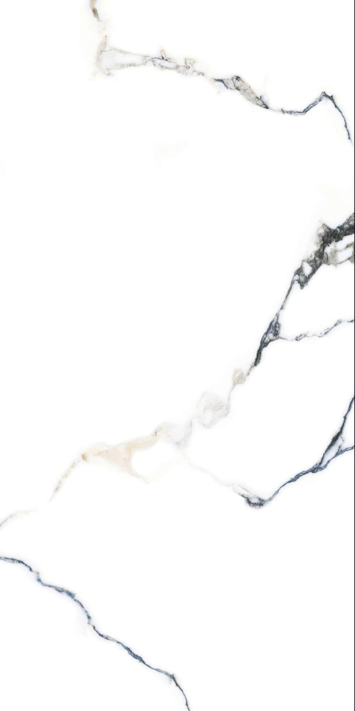 CALACATTA VENICE GLOSSY PORCELAIN WALL &amp; FLOOR TILES 60X120 CM