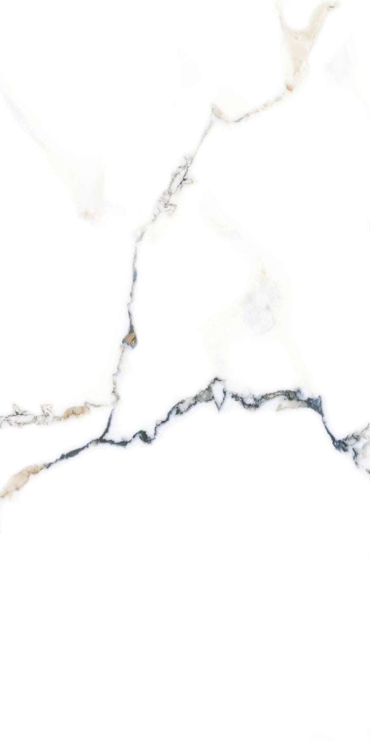 CALACATTA VENICE GLOSSY PORCELAIN WALL &amp; FLOOR TILES 60X120 CM