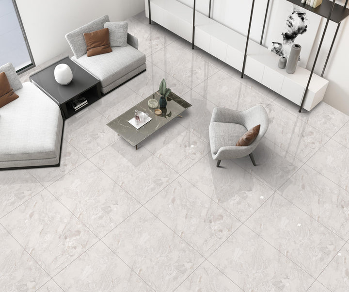 FOREST ENDLESS GREY GLOSS  PORCELAIN WALL &amp; FLOOR TILES 80X120 CM