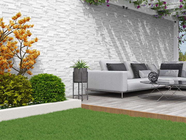 LIME STONE WHITE CERAMIC TILES 30X45 CM