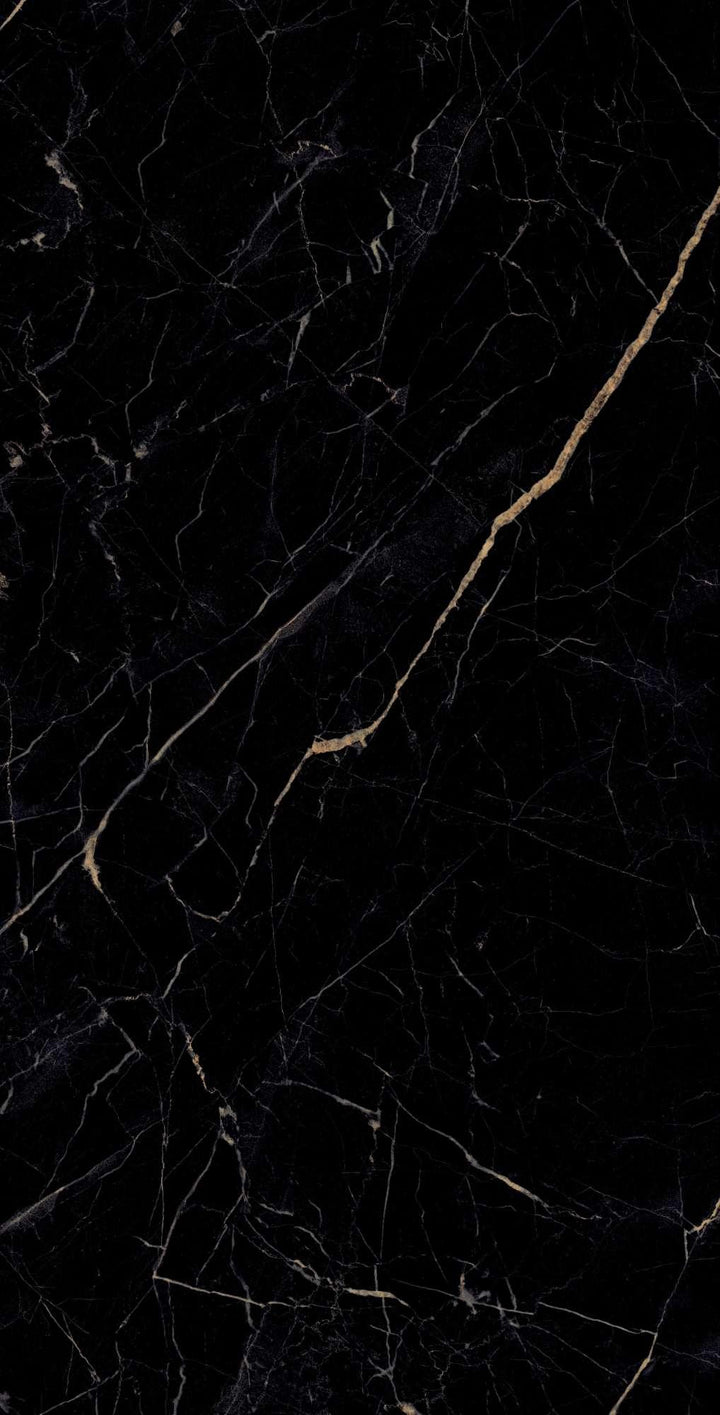 GRAPHITE BLACK HIGH GLOSS WALL &amp; FLOOR TILES 60X120 CM