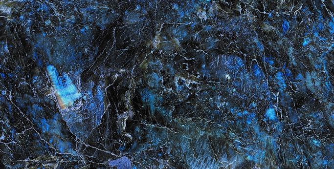 EPIC BLUE GLASS PORCELAIN FEATURE WALL TILES 60X120 CM