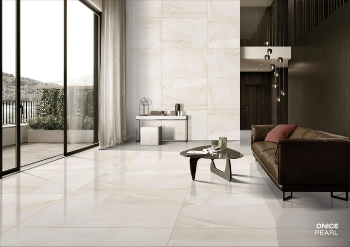 GLEAMING ONYX GLOSS PORCELAIN WALL &amp; FLOOR TILES 80X120