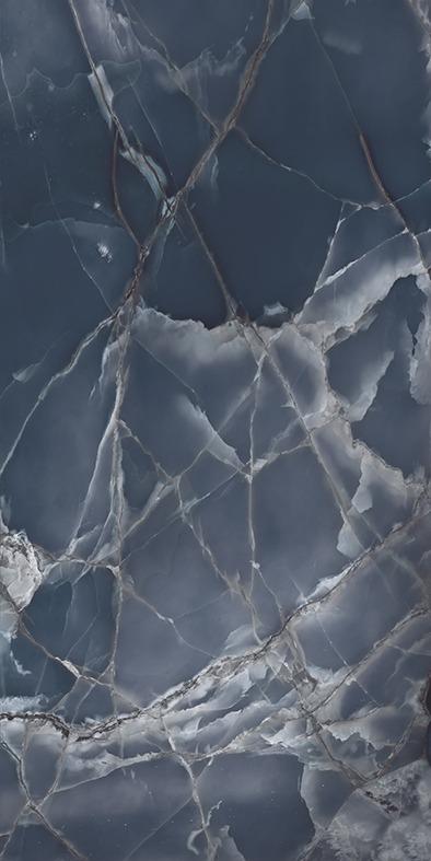 OCEAN BLUE HIGH-GLOSS PORCELAIN WALL &amp; FLOOR TILES 60X120CM