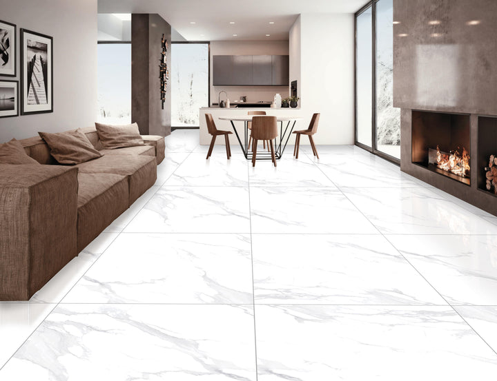 VERITY SATVARIO GLOSS PORCELAIN WALL &amp; FLOOR TILES 80X80 CM