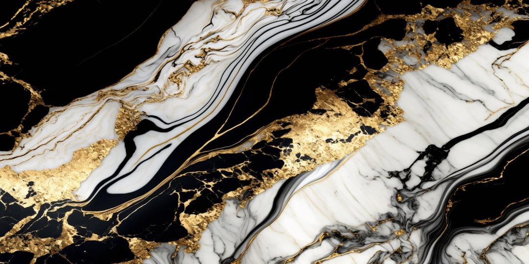 VOLCANIC GOLD GLASS PORCELAIN FEATURE WALL TILES 60X120 CM