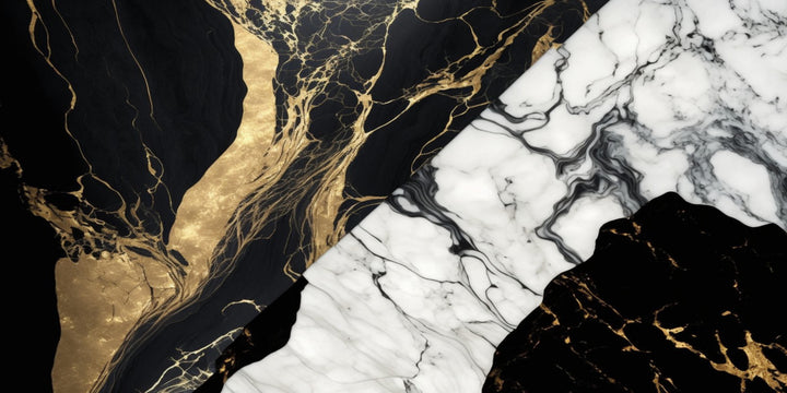 VOLCANIC GOLD GLASS PORCELAIN FEATURE WALL TILES 60X120 CM