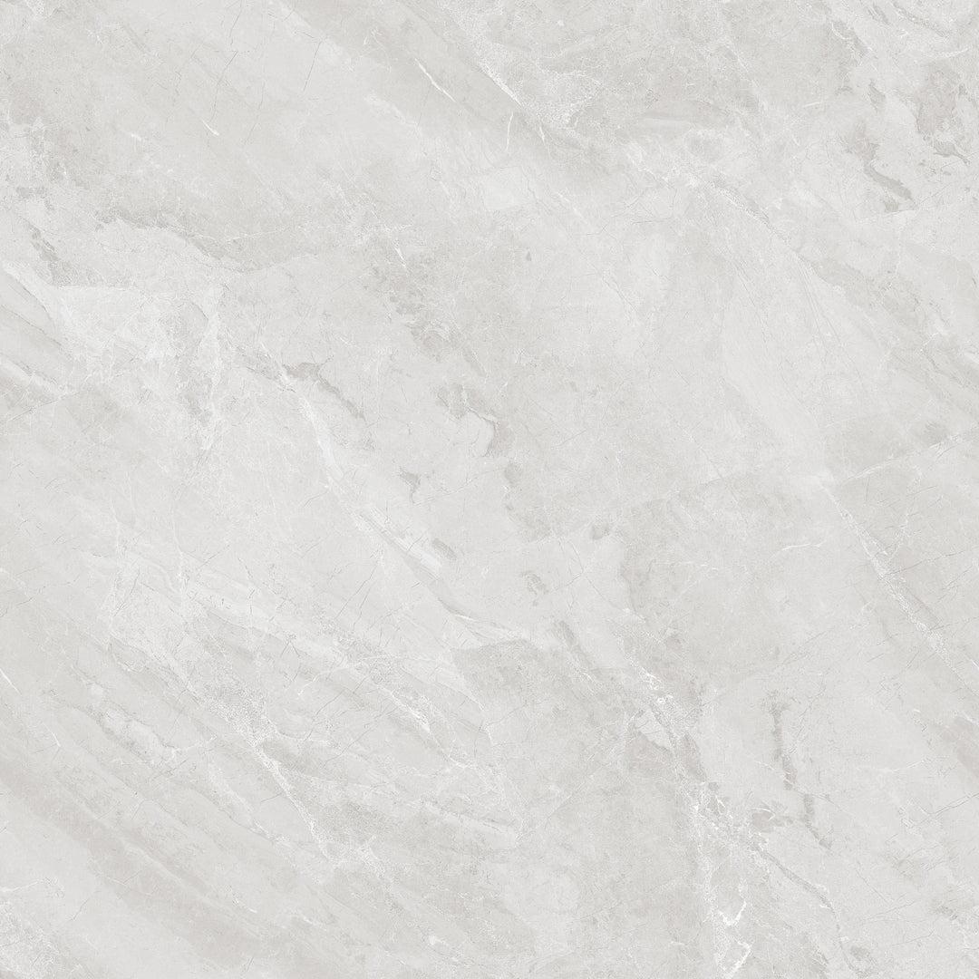 LUMINOUS BIANCO GLOSS PORCELAIN WALL &amp; FLOOR TILES 60x60 CM