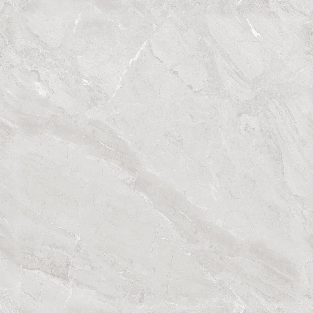 LUMINOUS BIANCO GLOSS PORCELAIN WALL &amp; FLOOR TILES 60x60 CM