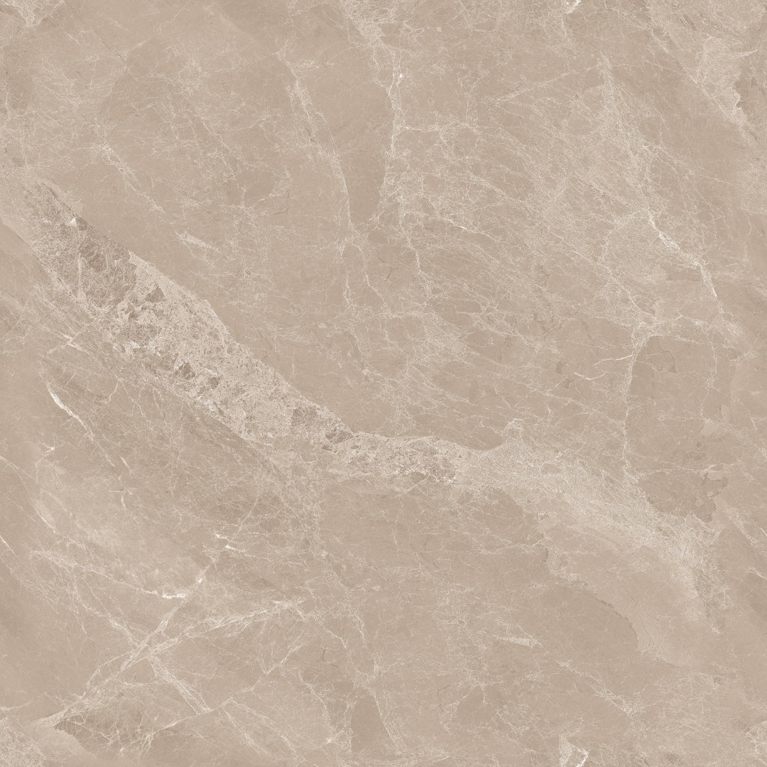 LUMINOUS BROWN ENDLESS GLOSS PORCELAIN WALL &amp; FLOOR TILES 60X60 CM