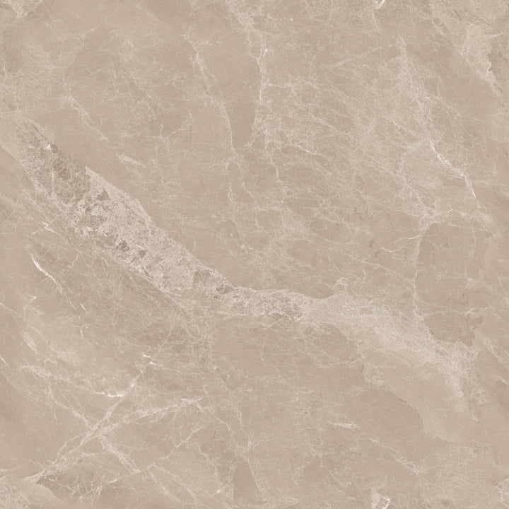 LUMINOUS BROWN ENDLESS GLOSS PORCELAIN WALL &amp; FLOOR TILES 60X60 CM