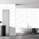 ETERNAL MARQUINA GLOSS PORCELAIN WALL AND FLOOR TILES 30X60 CM