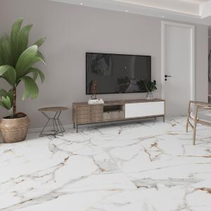 GOLDEN CARRARA GLOSSY WALL & FLOOR TILES 60X120 CM