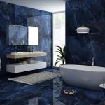 AQUA BLUE  HIGH GLOSS WALL & FLOOR TILES 60X120 CM